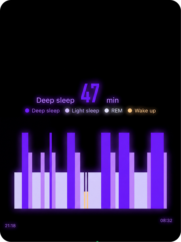 Understand your sleep patterns